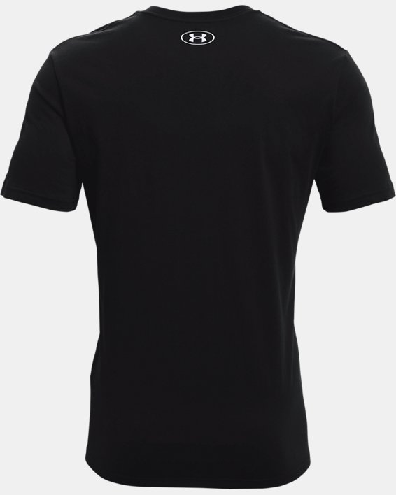 Men's UA Hoops Logo T-Shirt, Black, pdpMainDesktop image number 5